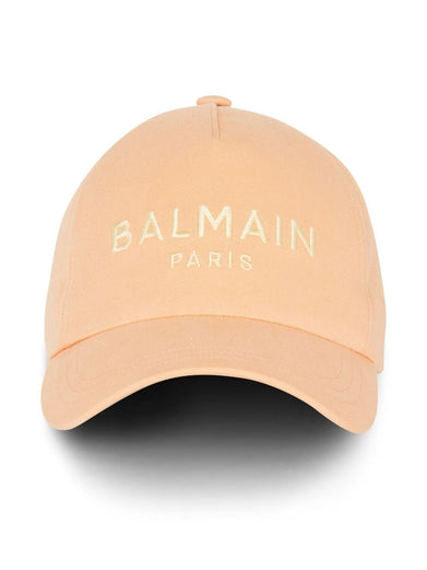 Hat with Balmain Paris embroidery