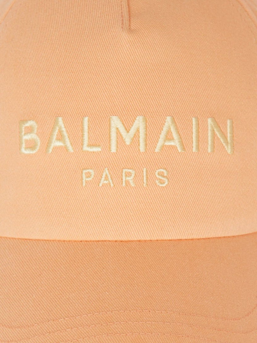 Hat with Balmain Paris embroidery