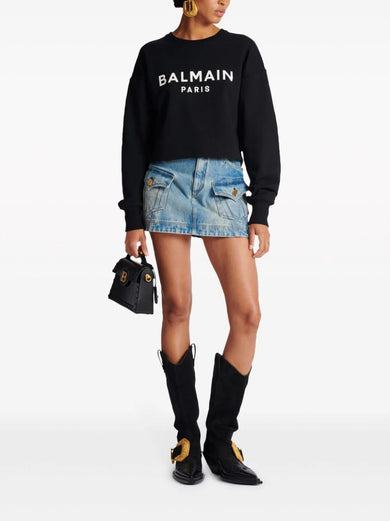 Sweatshirt with Balmain logo