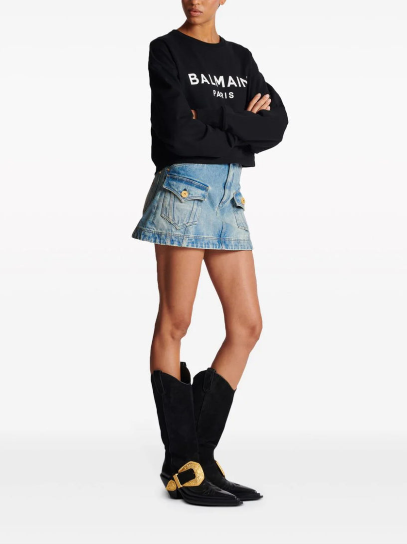 Sweatshirt with Balmain logo