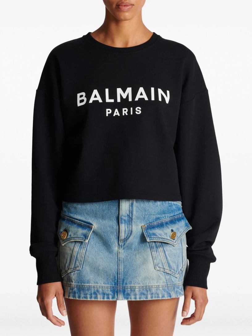 Sweatshirt with Balmain logo