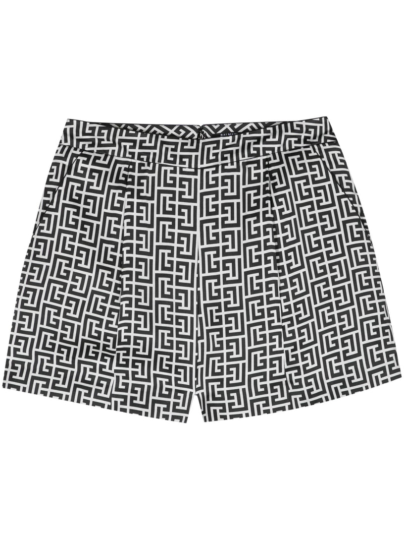 BALMAIN Monogrammed shorts