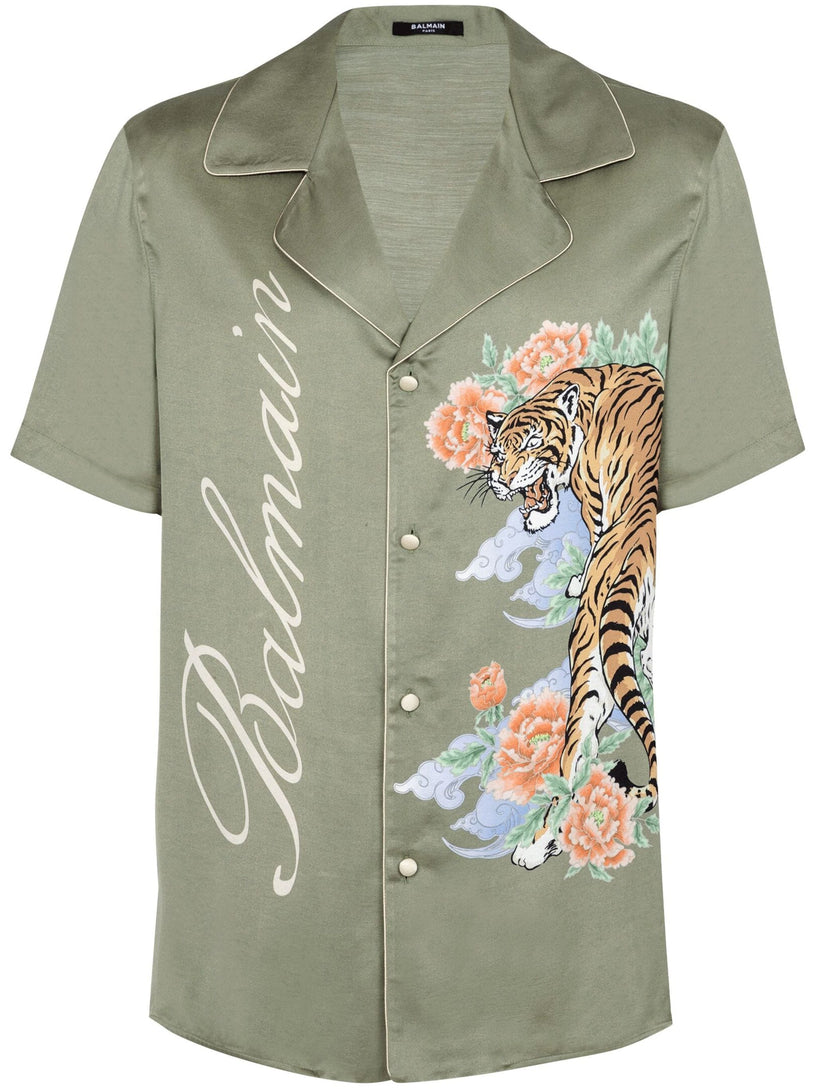 Shirt with Tiger print