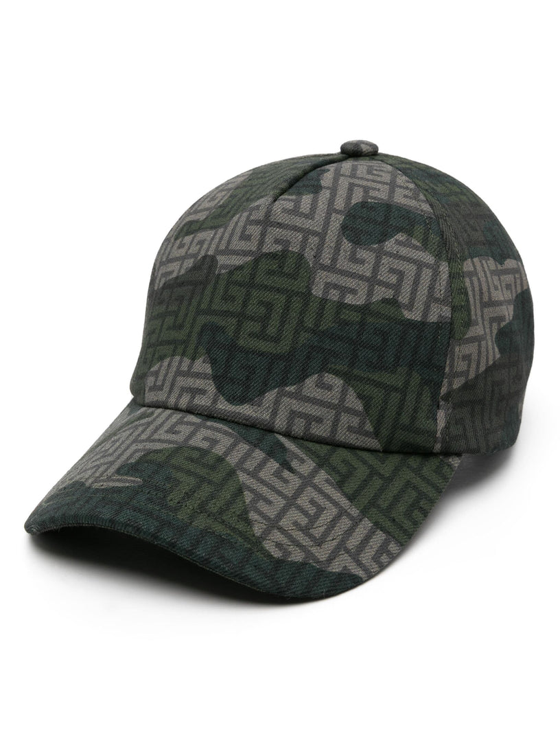 BALMAIN Hat with all-over balmain logo