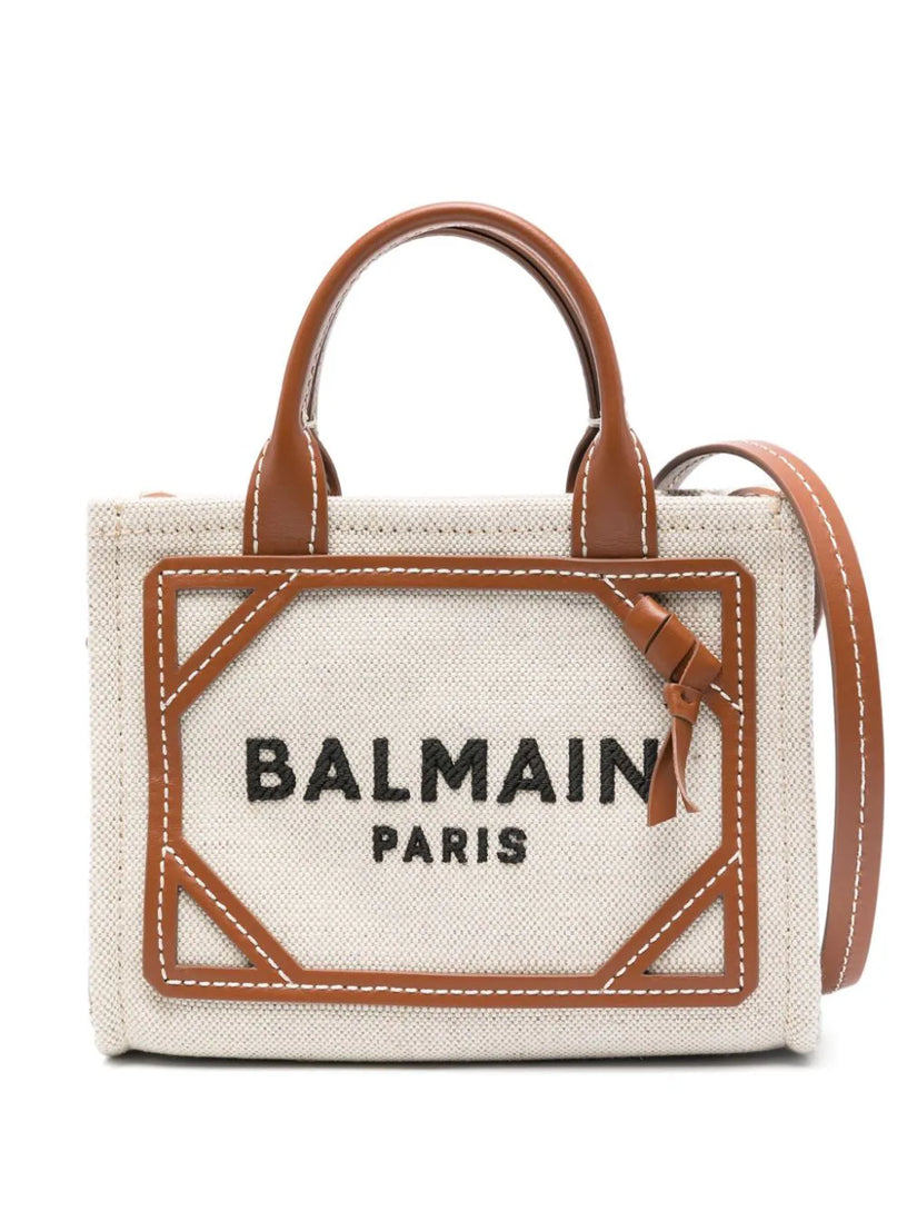 BALMAIN B-army mini shopping bag