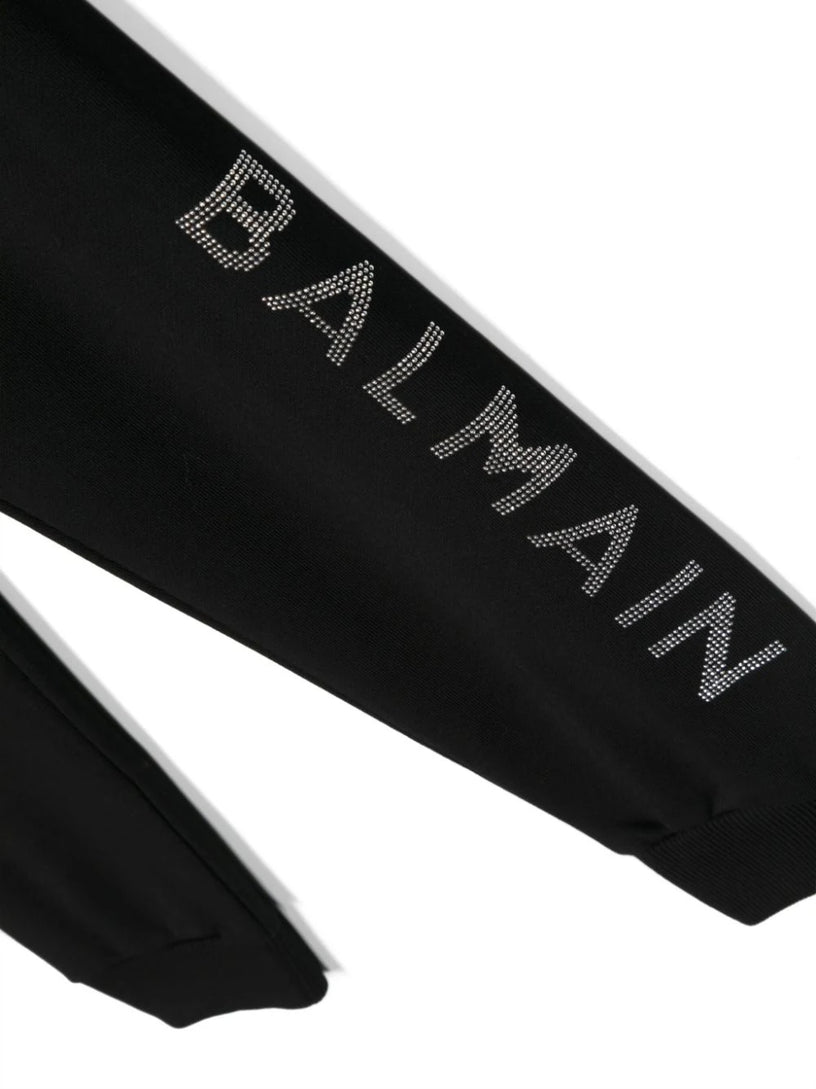 Trackpants with embellished logo