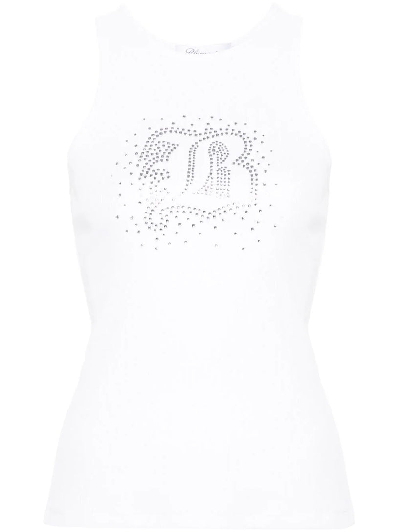 Blumarine Tank top with b