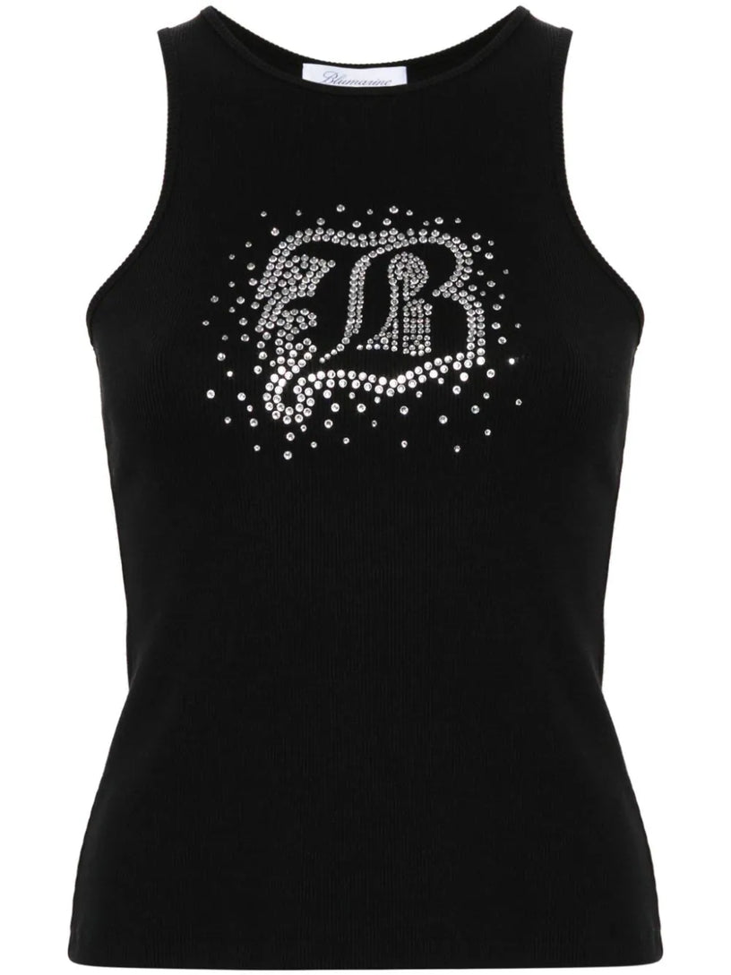 Blumarine Tank top with b