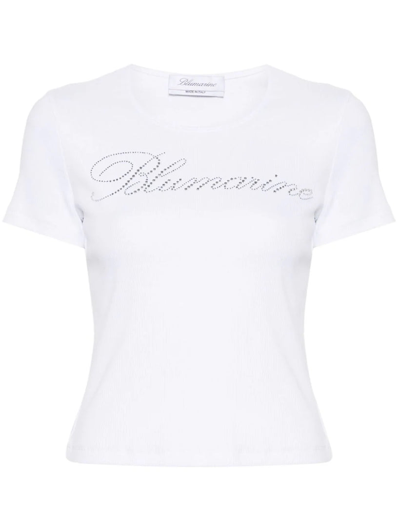 Blumarine T-shirt with blumarine logo