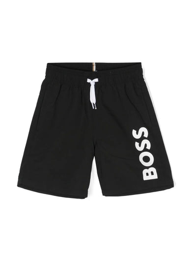 Swim shorts with logo