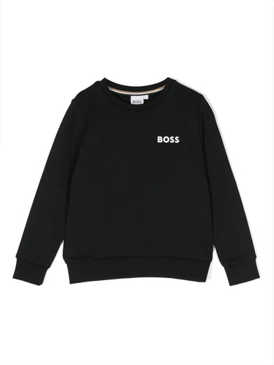 Sweatshirt with printed logo