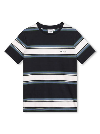 T-shirt with striped print