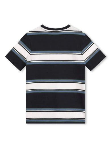 T-shirt with striped print