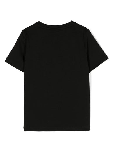 Cotton jersey T-shirt with repeated logo