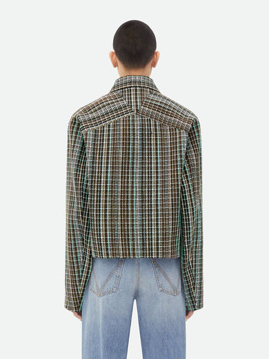 Cotton Check Jacket