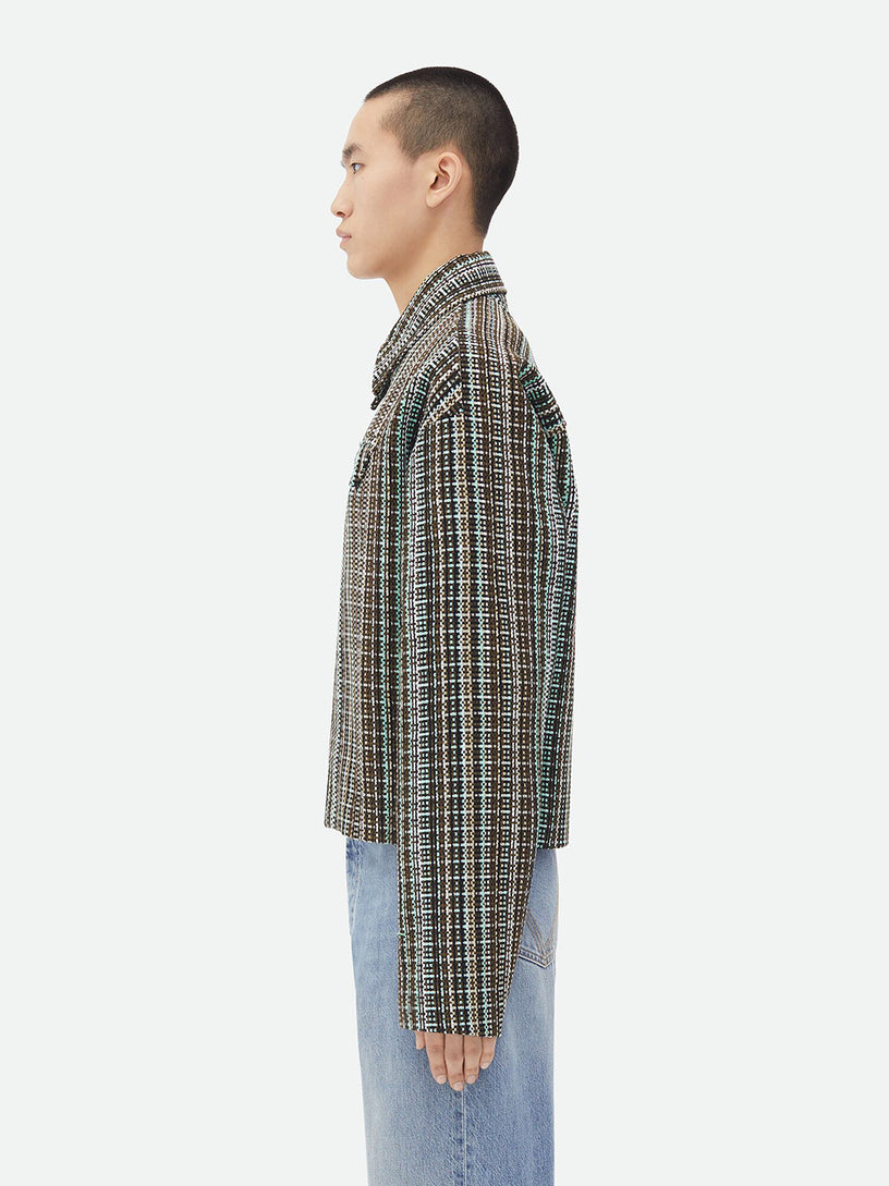 Cotton Check Jacket