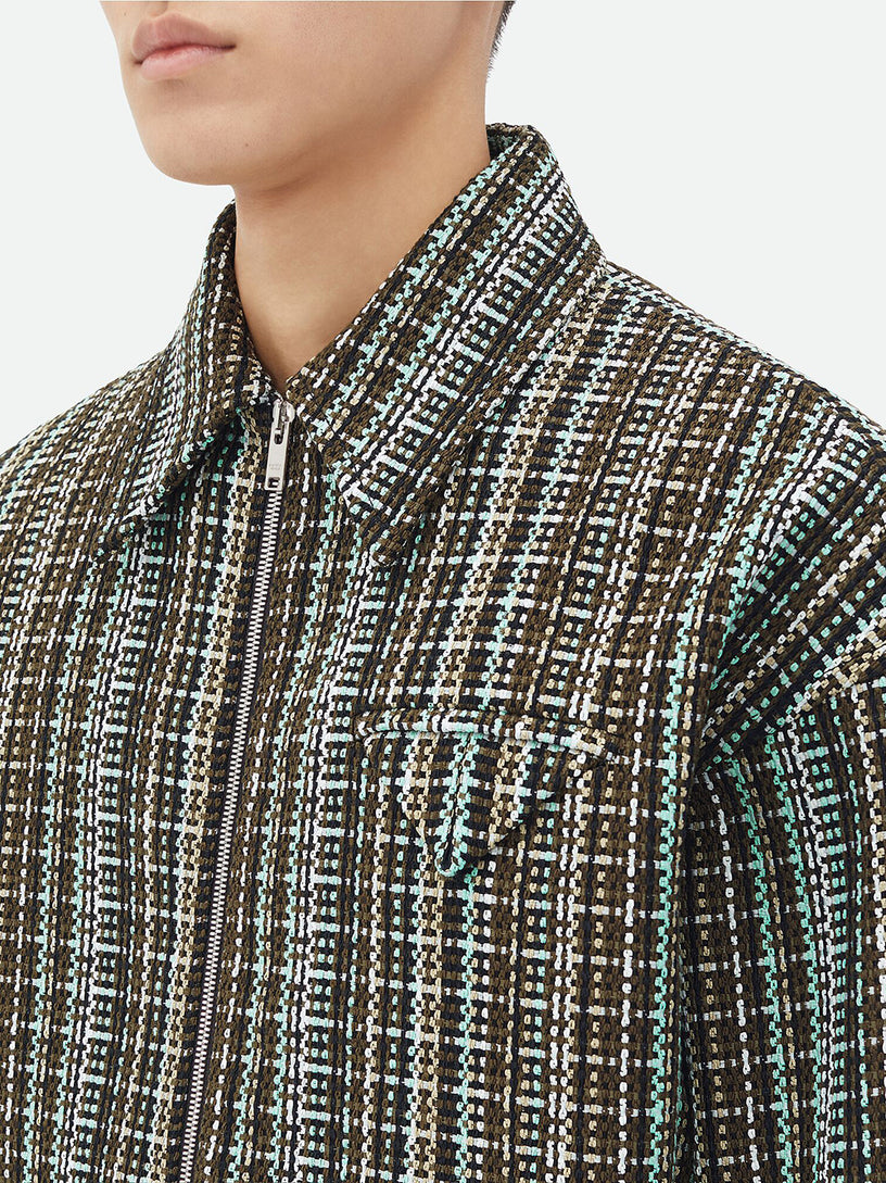 Cotton Check Jacket