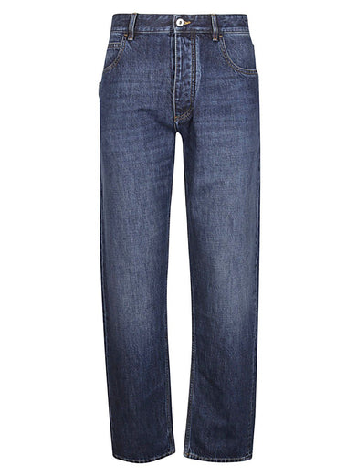 Medium indigo denim jeans