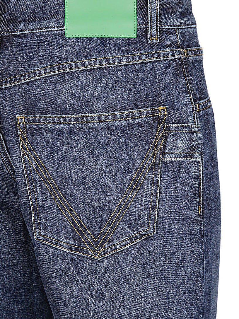 Medium indigo denim jeans