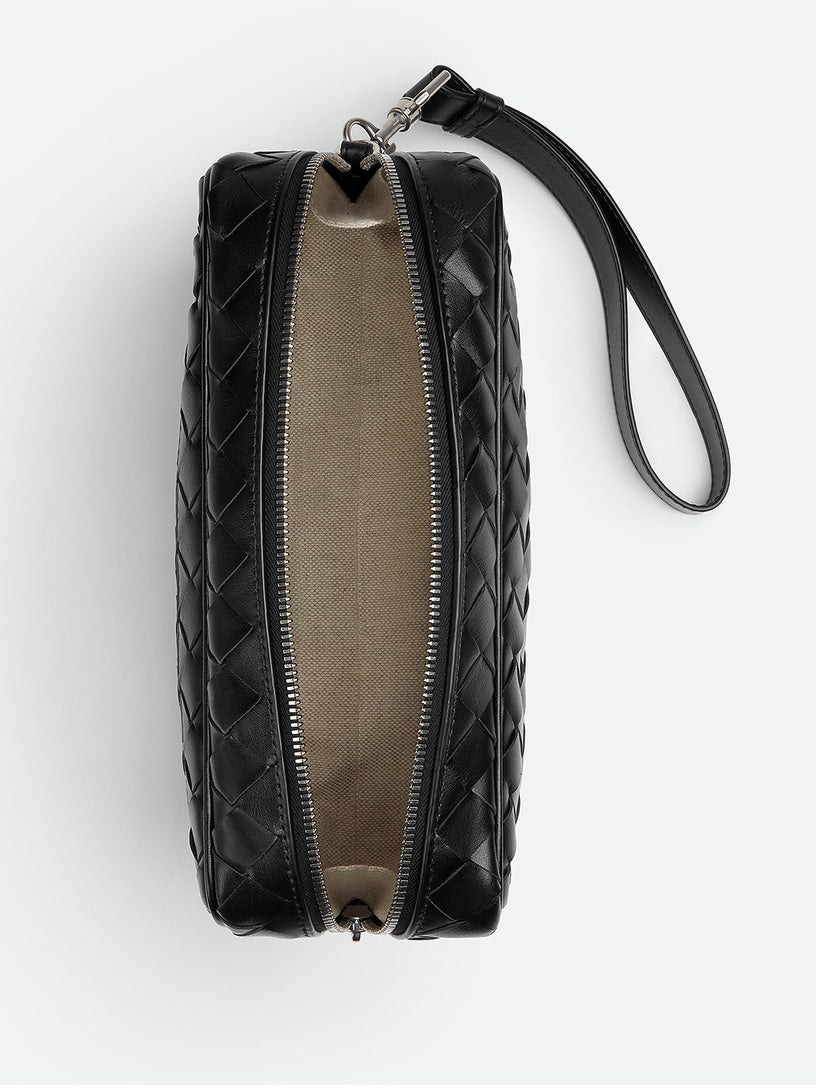 Intrecciato Pouch With Wristlet