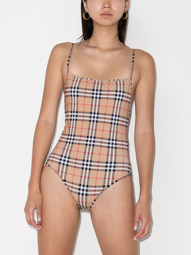 Vintage Check Swimsuit