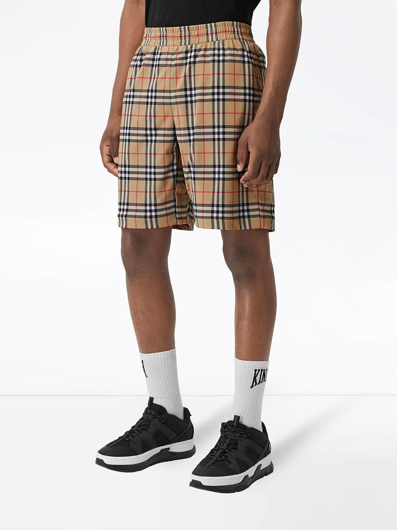 Vintage Check Shorts