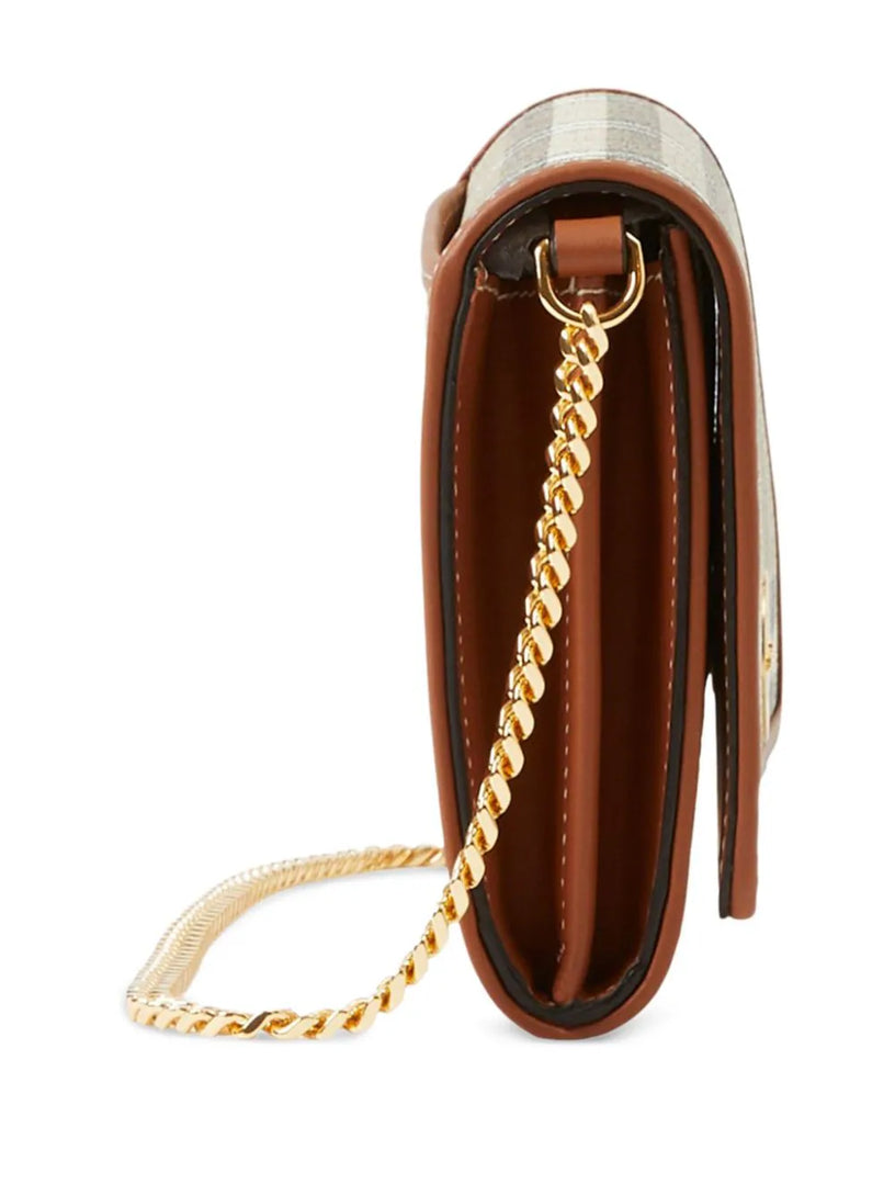 Check Wallet with Chain Strap