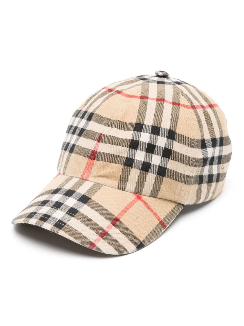 Burberry Check baseball cap