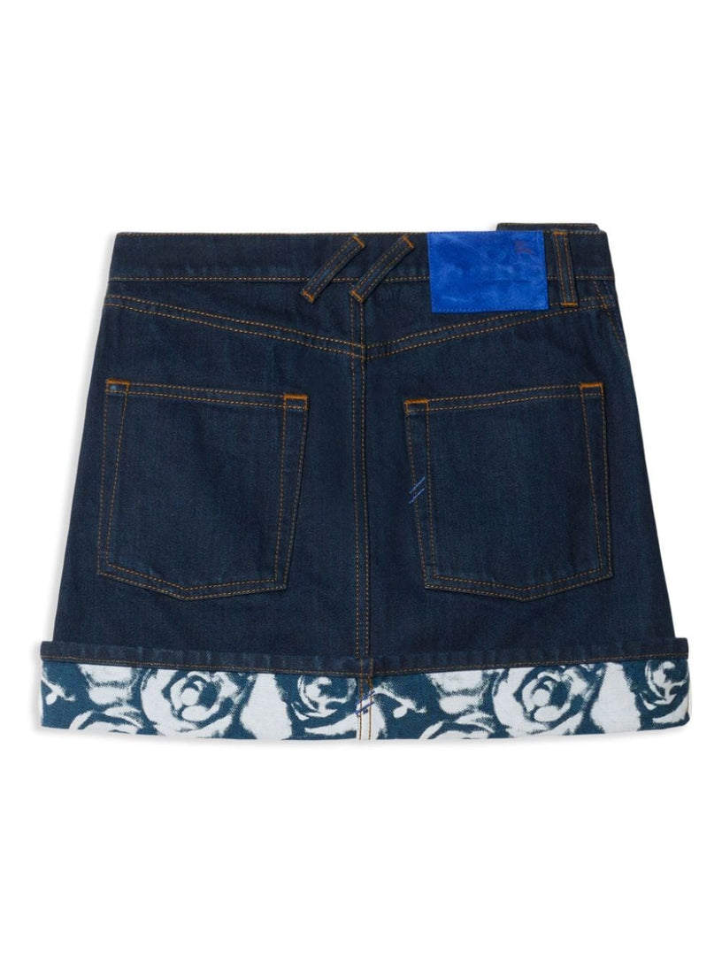 Heavyweight Denim Mini Skirt