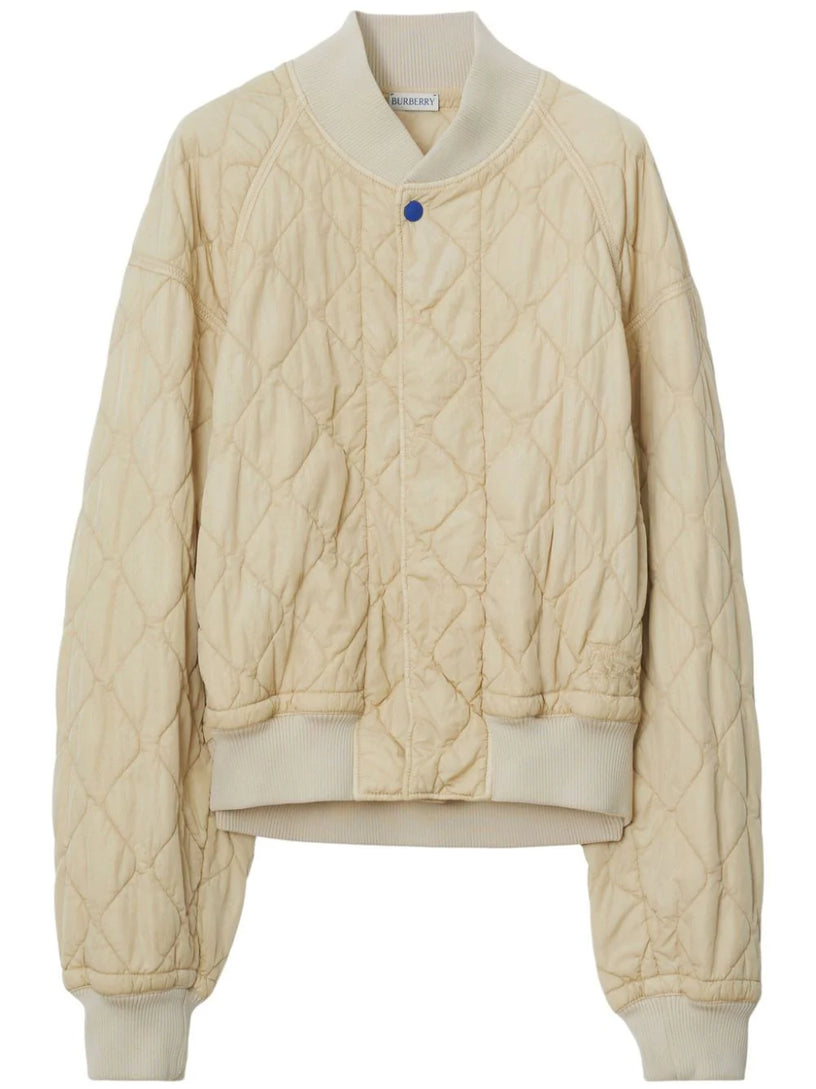 Burberry Quilted nylon bomber jacket