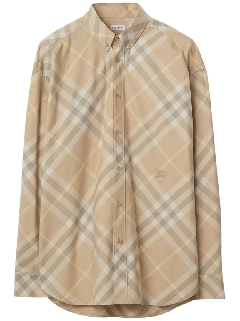 Burberry Check cotton shirt