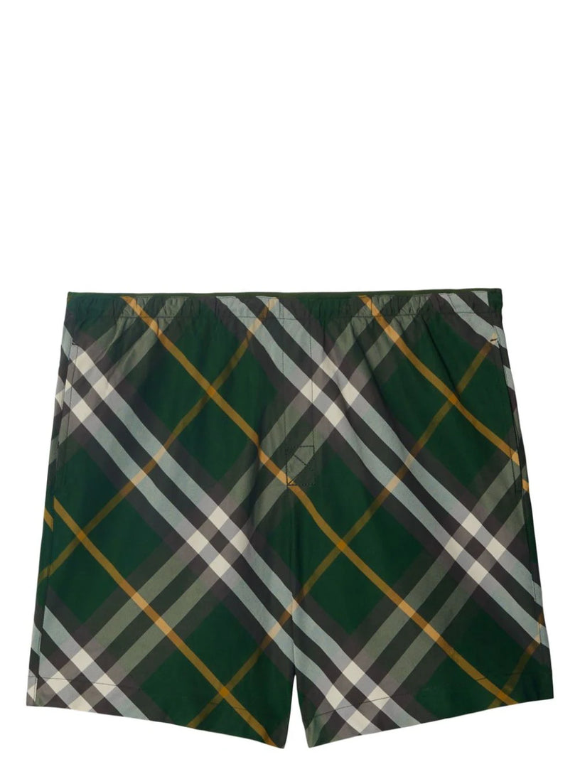 Burberry Check swim shorts