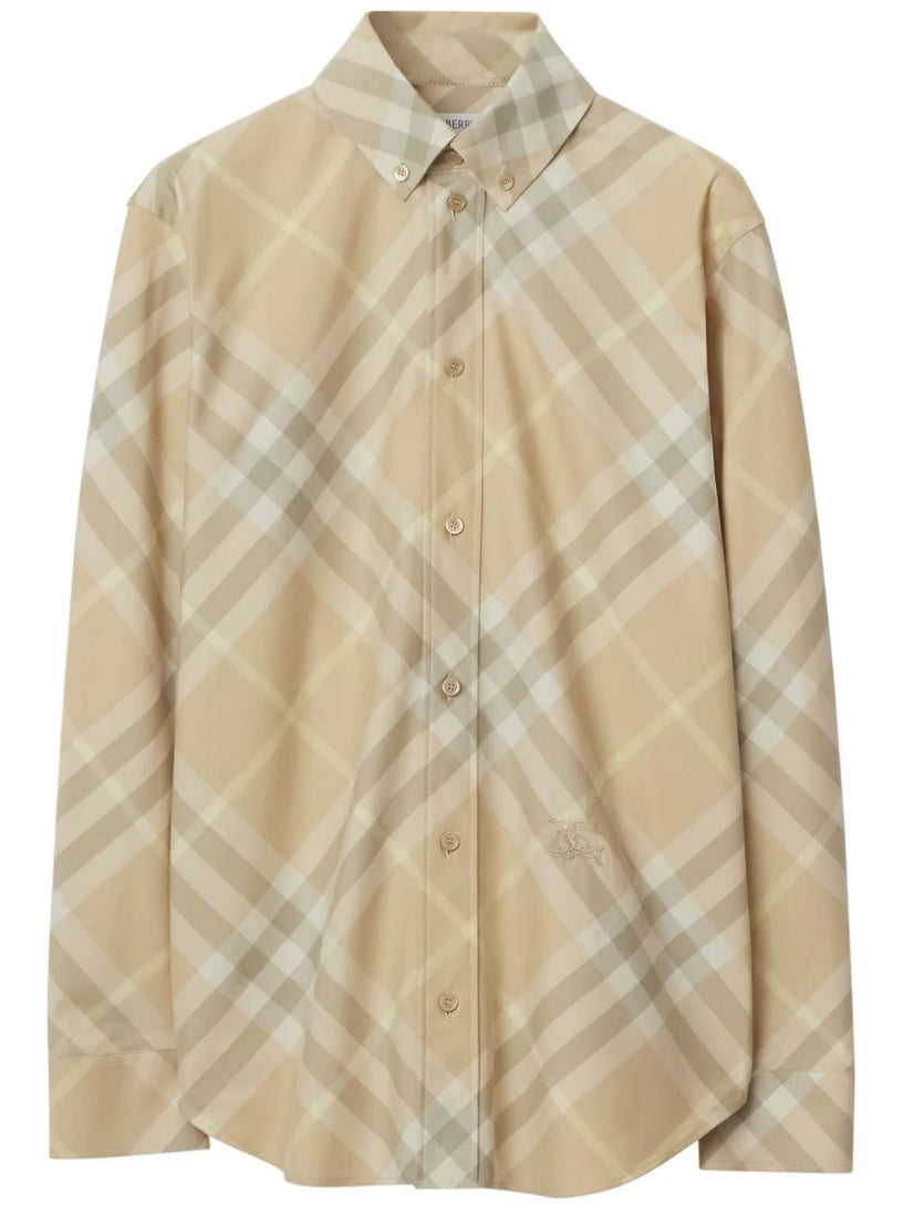 Burberry Check cotton shirt