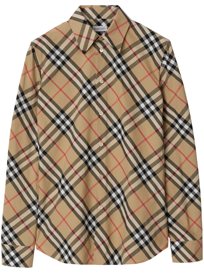 Burberry Slim fit shirt in check cotton