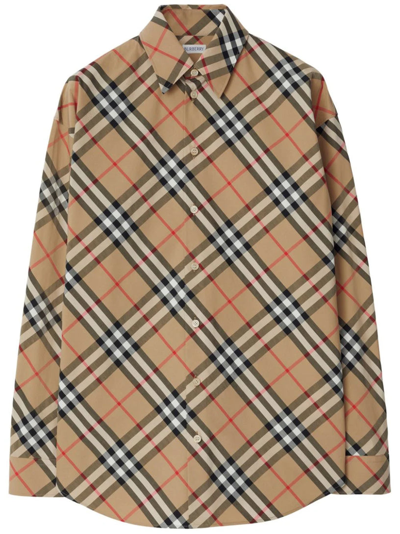 Burberry Check cotton shirt