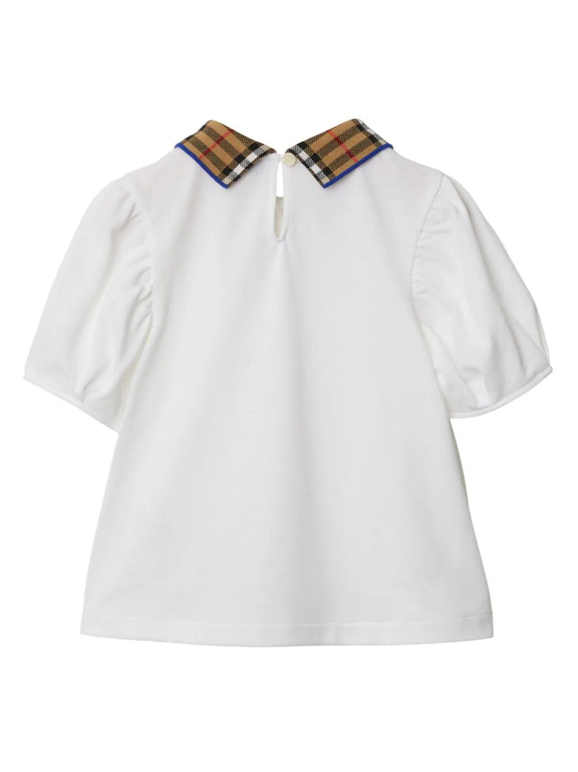 Check Collar Polo Shirt