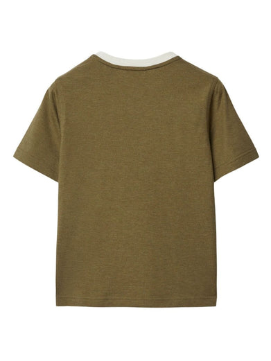 Two-tone Cotton T-shirt