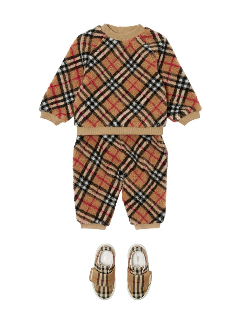 Burberry pants kids brown clearance