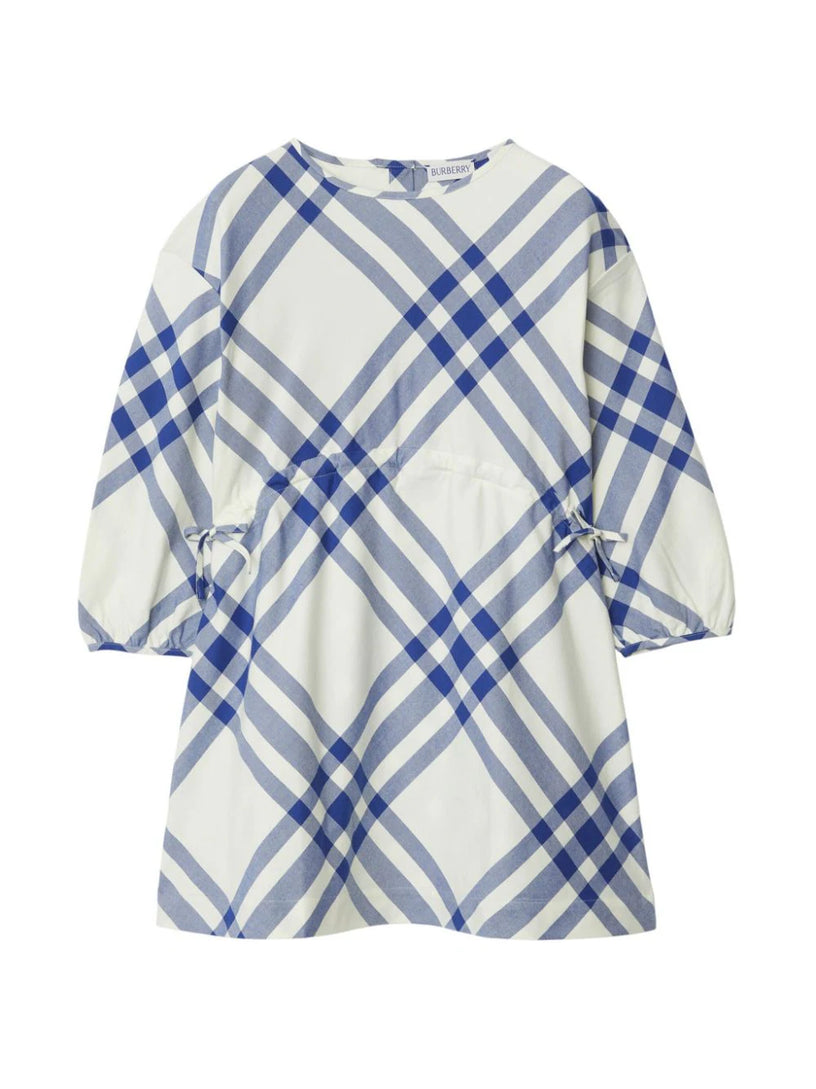 Burberry Kids Check cotton dress