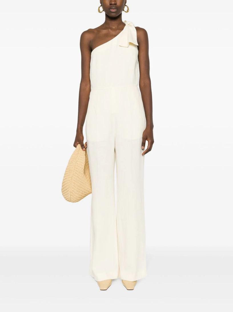 One-shoulder jumpsuit