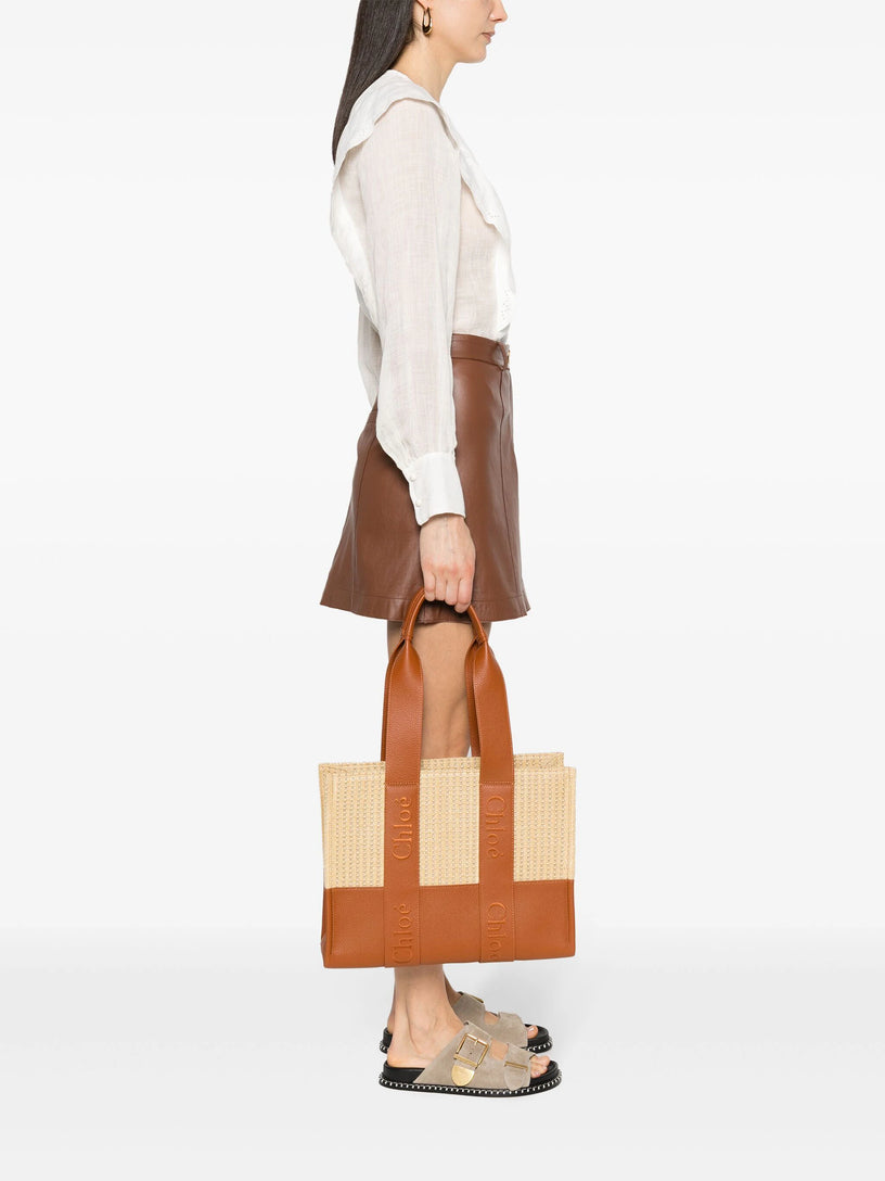 Medium woody tote bag