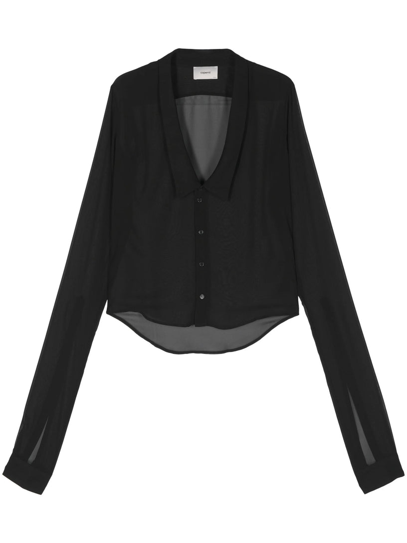 Coperni Open collar shirt