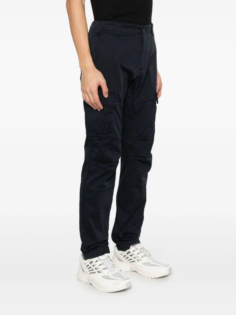 Stretch Sateen Ergonomic Lens Cargo Pants