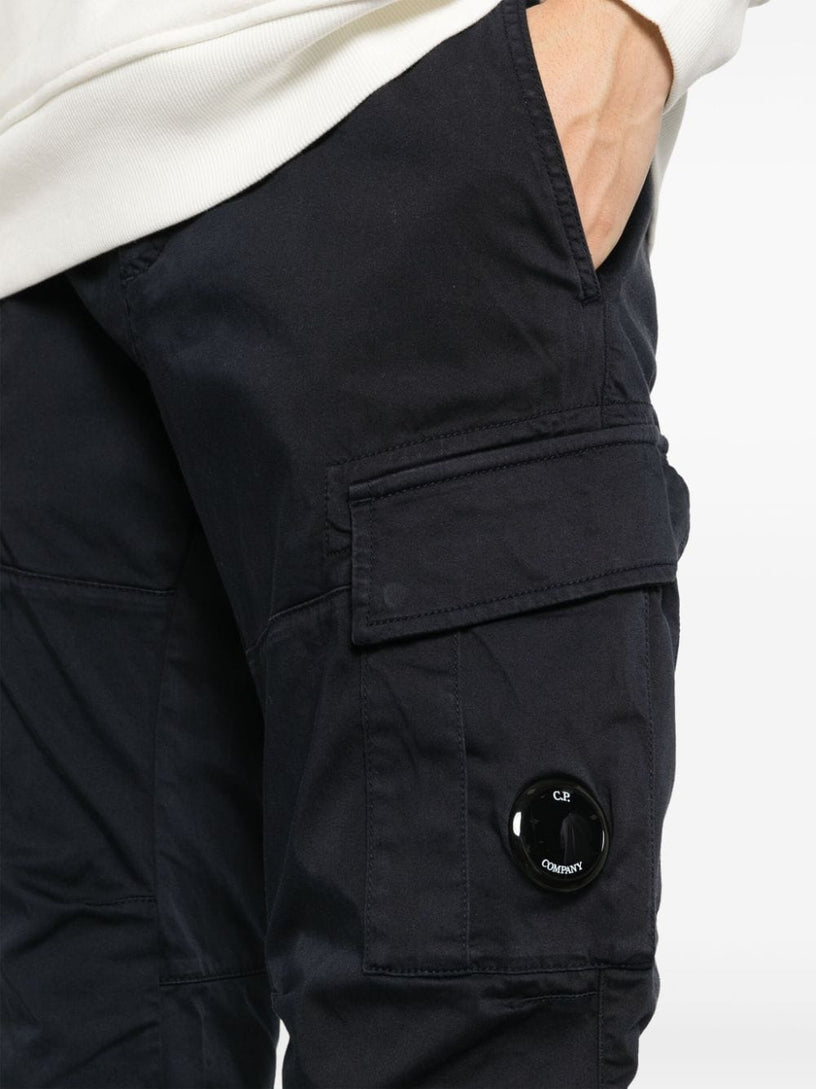 Stretch Sateen Ergonomic Lens Cargo Pants