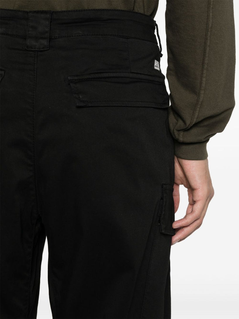 Cargo pants satin stretch