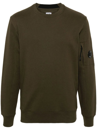 Diagonal Raised Fleece Sweatshirt