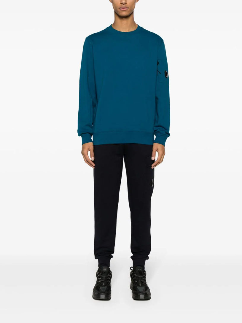 Diagonal Raised Fleece Sweatshirt