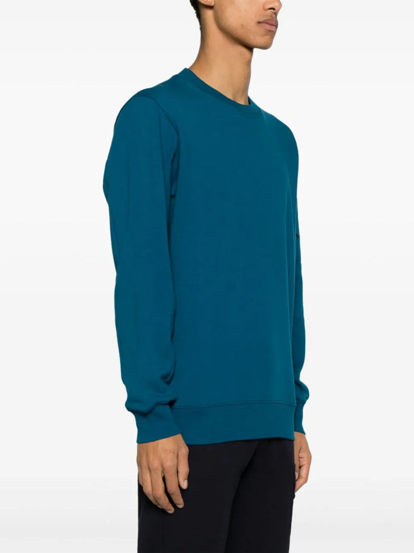 Diagonal Raised Fleece Sweatshirt