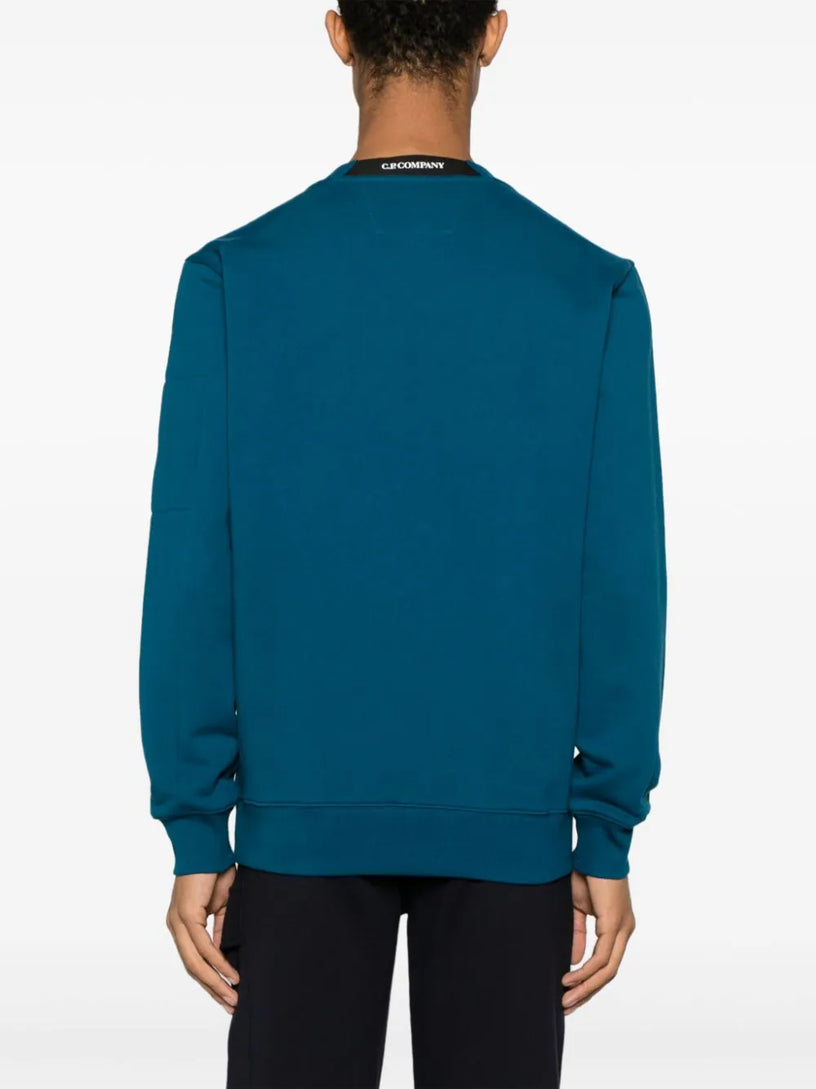 Diagonal Raised Fleece Sweatshirt