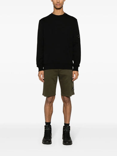 Diagonal Raised Fleece Sweatshirt